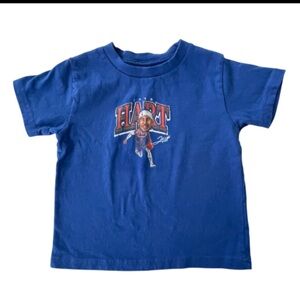 Rabbit Skins New York Knicks Josh Hart Blue Graphic Kids Tee